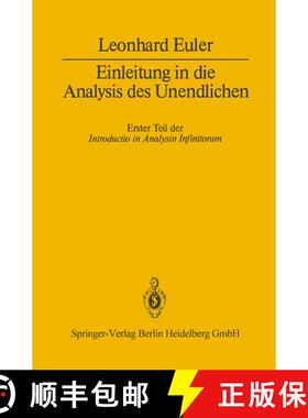【3-4周达】Einleitung in die Analysis des Unendlichen: Erster Teil [9783662023396]
