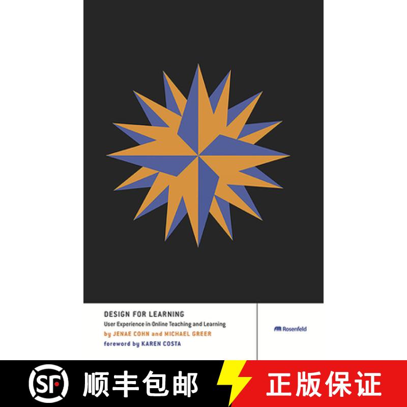 【2-3周达】Design for Learning : User Experience in Online Teaching and Learning [9781959029168]