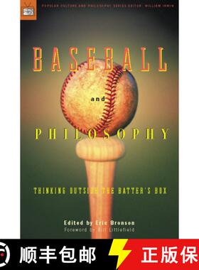 【3-4周达】Baseball and Philosophy : Thinking Outside the Batter's Box [9780812695564]