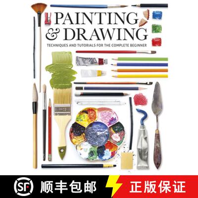 【3-4周达】Painting & Drawing: Techniques and Tutorials for the Complete Beginner [9781784945862]
