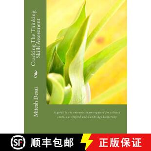 【3-4周达】Cracking The Thinking Skills Assessment: A guide to the entrance exam required for selecte... [9781500941024]
