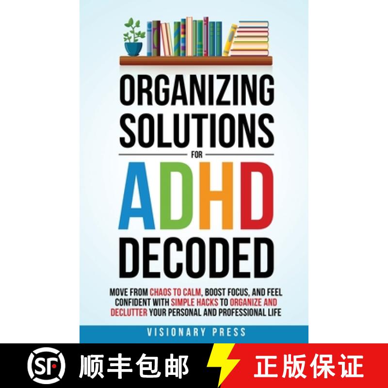 【3-4周达】Organizing Solutions for ADHD Decoded [9798348464493]