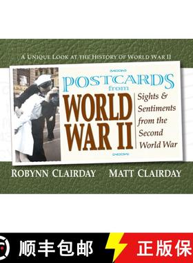 【3-4周达】Postcards from World War II: Sights and Sentiments from the Second World War [9780757001024]