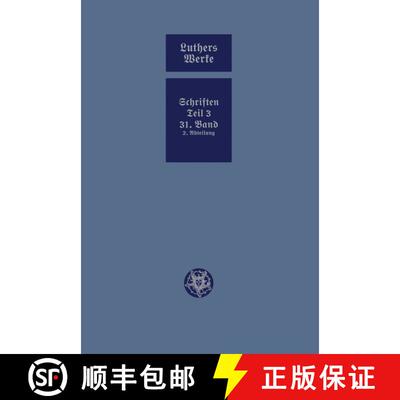 【3-4周达】D. Martin Luthers Werke. Weimarer Ausgabe (Sonderedition): Abteilung 4, Teil 3: Konsolidie... [9783740013790]