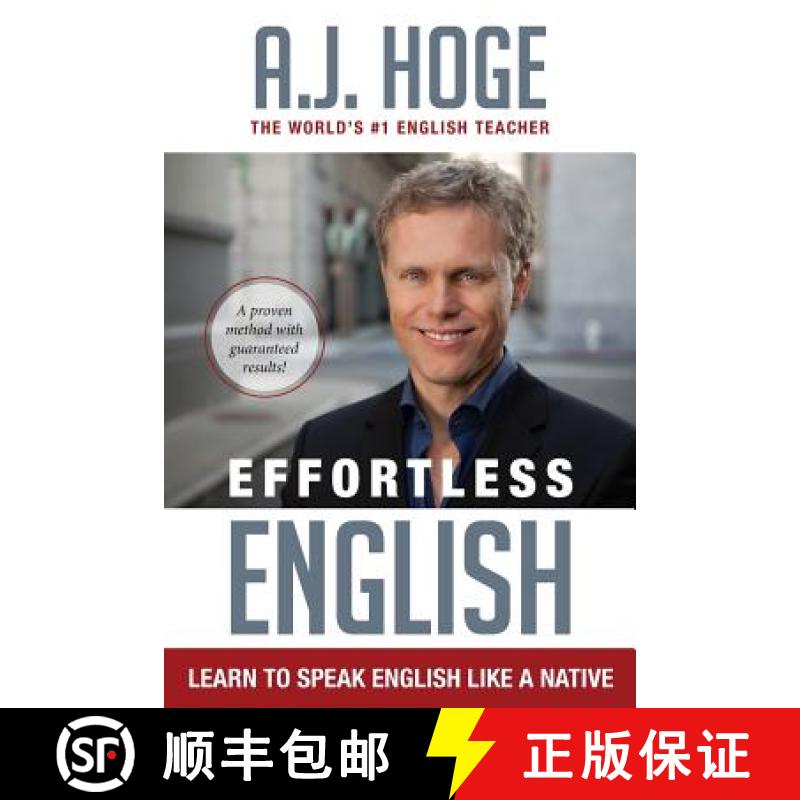现货 轻松学英语 Effortless English: Learn to Speak English Like a Native [9781942250005]
