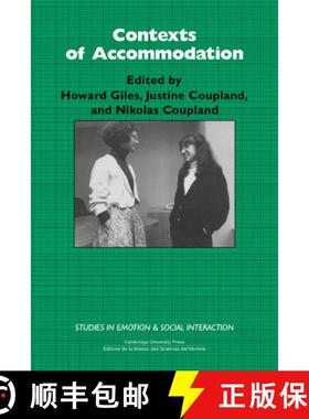 【3-4周达】Contexts of Accommodation: Developments in Applied Sociolinguistics - Contexts of Accommod... [9780521361514]