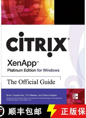 预订 Citrix Xenapp Platinum Edition for Windows: The Official Guide [9780071545976]