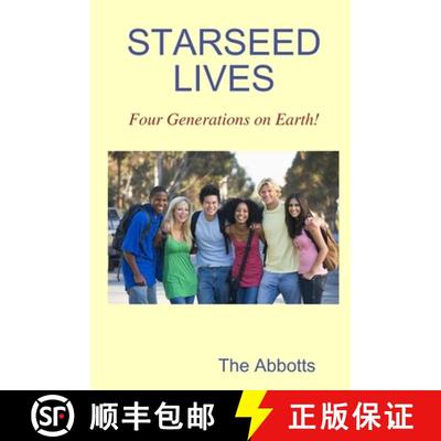 【3-4周达】Starseed Lives - Four Generations on Earth! [9781365595233]
