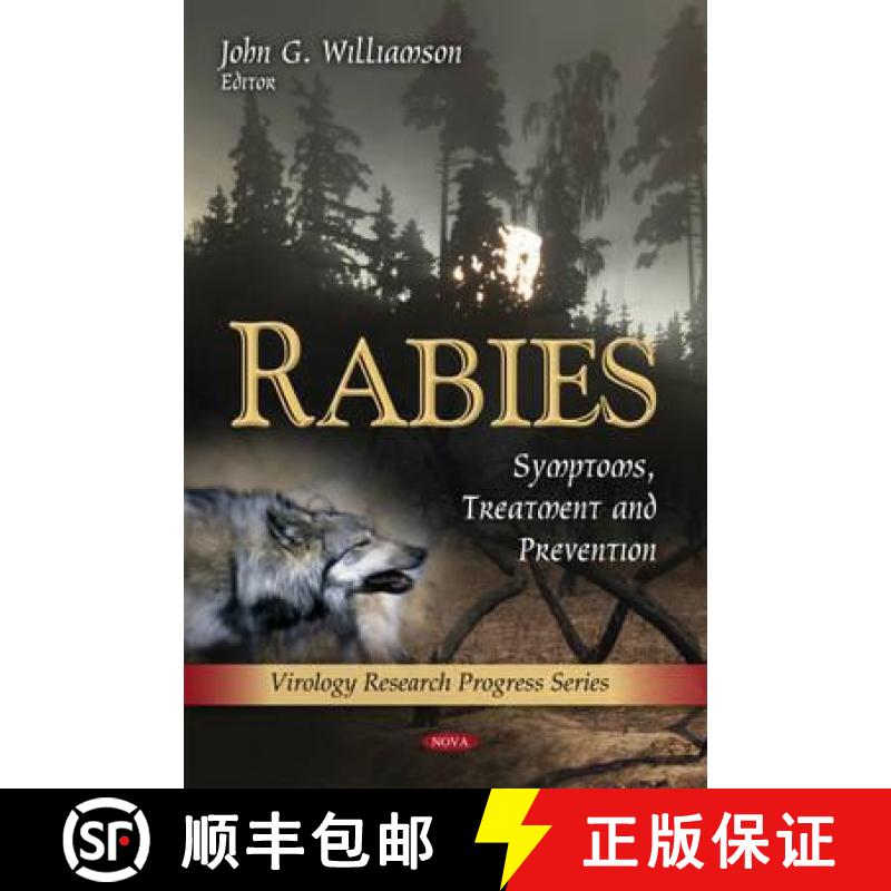 【3-4周达】Rabies:  Symptoms, Treatment and Prevention [9781616682507]
