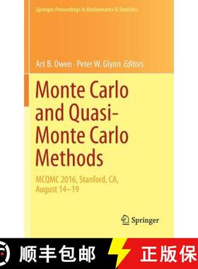 【3-4周达】Monte Carlo and Quasi-Monte Carlo Methods : MCQMC 2016, Stanford, CA, August 14-19 [9783319914350]