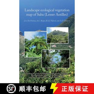 Saba Vegetation 9789069847085 Ecological Landscape Map Antilles Lesser 4周达