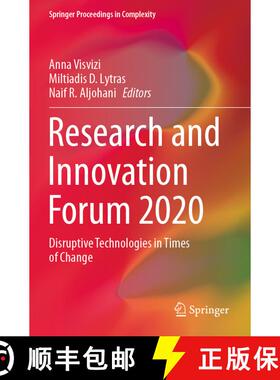 【3-4周达】Research and Innovation Forum 2020 : Disruptive Technologies in Times of Change [9783030620684]