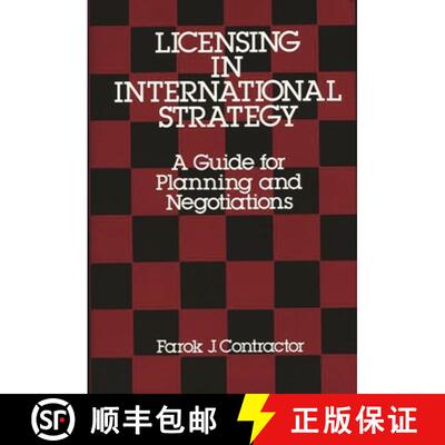 【3-4周达】精装 Licensing in International Strategy: A Guide for Planning and Negotiations [9780899300245]