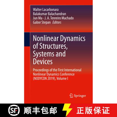 【3-4周达】精装 Nonlinear Dynamics of Structures, Systems and Devices: Proceedings of the First Inter... [9783030347123]