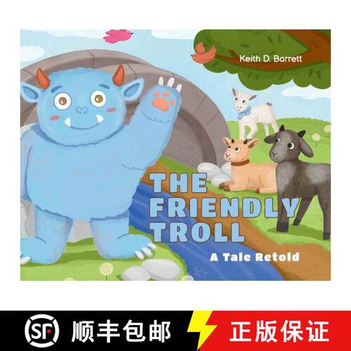 【3-4周达】The Friendly Troll: A Tale Retold [9781662954689]
