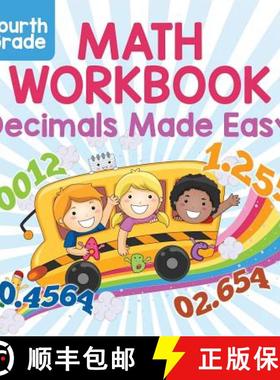 【3-4周达】Fourth Grade Math Workbook: Decimals Made Easy [9781682601075]