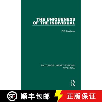 【3-4周达】THE UNIQUENESS OF THE INDIVIDUAL (R [9780367281236]