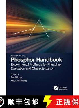 【3-4周达】Phosphor Handbook: Experimental Methods for Phosphor Evaluation and Characterization [9780367566227]