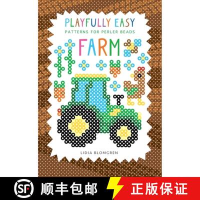 【3-4周达】Playfully Easy - Patterns for perler beads: Farm [9789199050003]