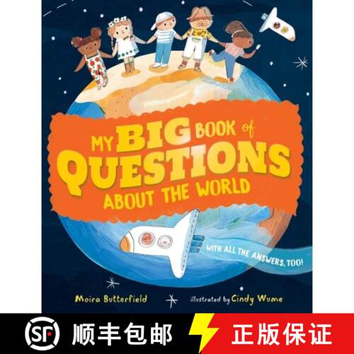 【3-4周达】精装 My Big Book of Questions About the World (with all the Answers, too!) [9781406394122]