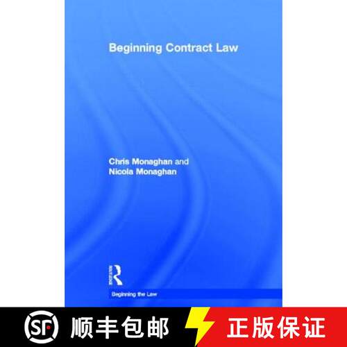 【3-4周达】精装 Beginning Contract Law [9780415523776]