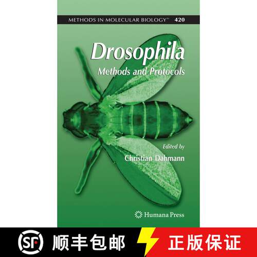 【3-4周达】Drosophila : Methods and Protocols (Softcover reprint of hardcover 1st ed. 2008) [9781617377914]