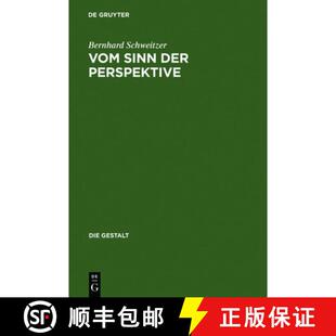 【3-4周达】精装 Vom Sinn der Perspektive [9783111053332]