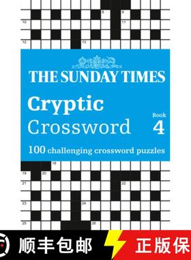 【3-4周达】The Sunday Times Cryptic Crossword Book 4: 100 Challenging Crossword Puzzles [9780008673116]
