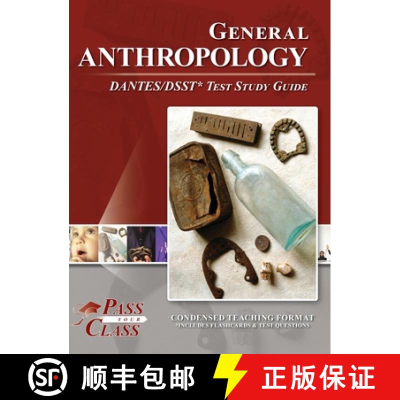 【2-3周达】General Anthropology DANTES/DSST Test Study Guide [9781614337621]