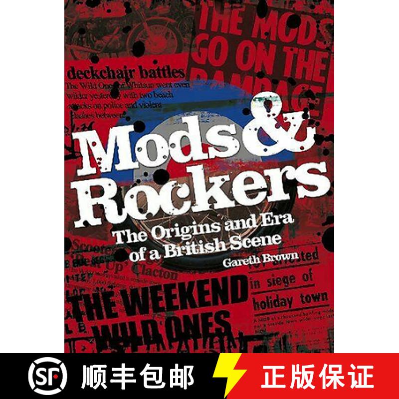 【2-3周达】Mods & Rockers: The Origins and Era of a British Scene [9781911658382]