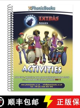 【3-4周达】Phonic Books Moon Dogs Extras Activities : Photocopiable Activities Accompanying Moon Dogs... [9781783693399]