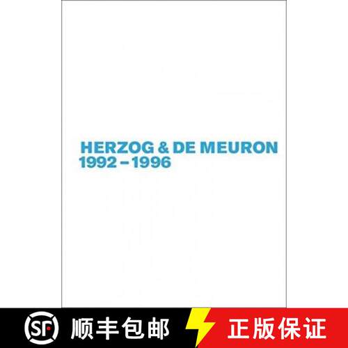 【3-4周达】Herzog & de Meuron 1992-1996 [9783035617177]