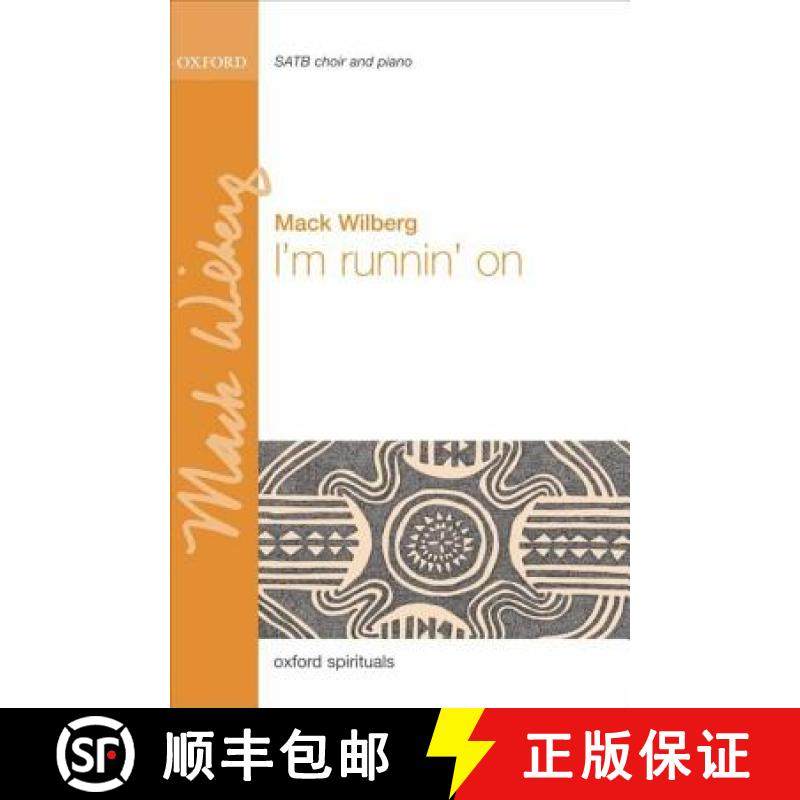 【3-4周达】I'm Runnin' on: Vocal Score [9780193869875]