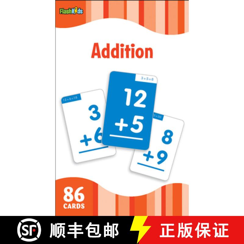 【3-4周达】Addition (Flash Kids Flash Cards) [9781411434844]