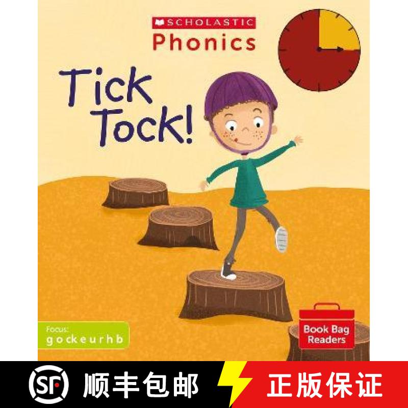 【3-4周达】Tick Tock! (Phase 2, Set 2) Matched to Little Wandle Letters and Sounds Revised [9780702308673]