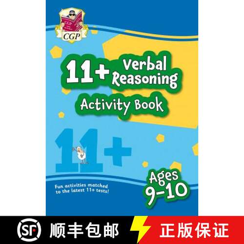 【3-4周达】New 11+ Activity Book: Verbal Reasoning - Ages 9-10 [9781789085884]