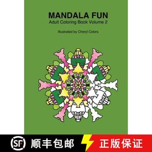Volume colouring Mandala Book Adult fu... relaxing adult 9788793449107 books Coloring for Fun 预订 coloring