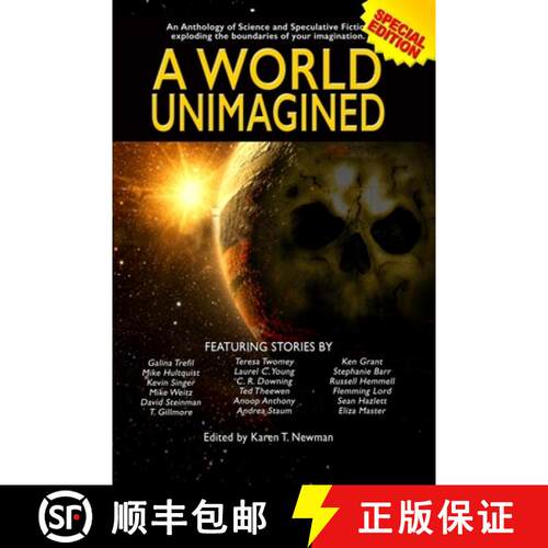 【3-4周达】A World Unimagined: An Anthology of Science and Speculative Fiction exploding the boundari... [9780999683996]