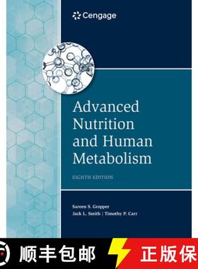 【3-4周达】Value Pack: Advanced Nutrition and Human Metabolism 8e + MindTap for Advanced Nutrition an... [9780357449813]
