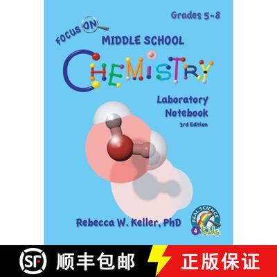 预订 Focus On Middle School Chemistry Laboratory Notebook 3rd Edition [9781941181522]