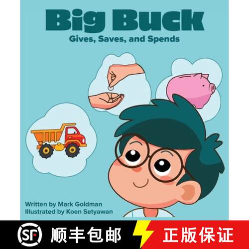 【3-4周达】精装 Big Buck Gives, Saves, and Spends [9781942923886]