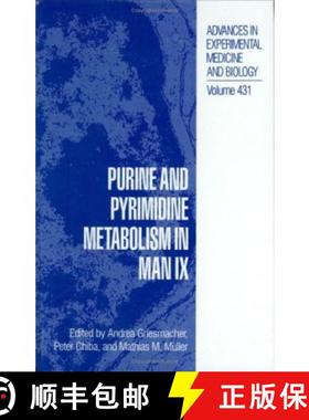 【3-4周达】Purine and Pyrimidine Metabolism in Man IX [9780306457784]