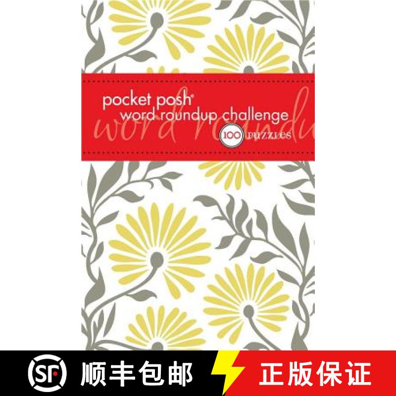【3-4周达】Pocket Posh Word Roundup Challenge: 100 Puzzles [9781449433734]