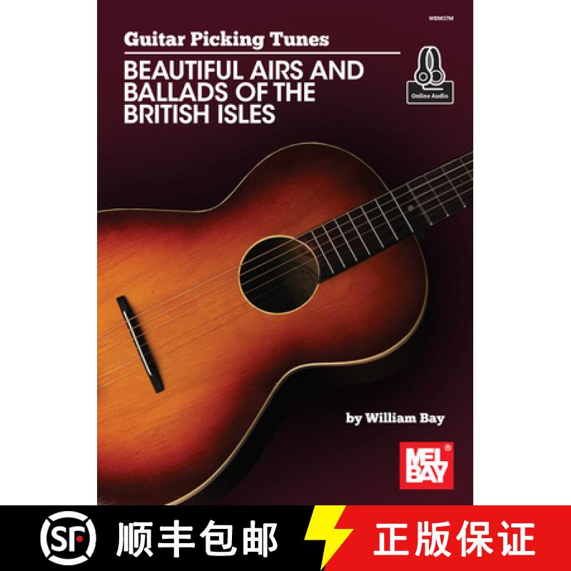 【3-4周达】Guitar Picking Tunes - Beautiful Airs and Ballads of the British Isles [9781733716901]