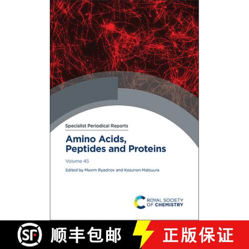 【3-4周达】精装 Amino Acids, Peptides and Proteins : Volume 45 [9781839167058]