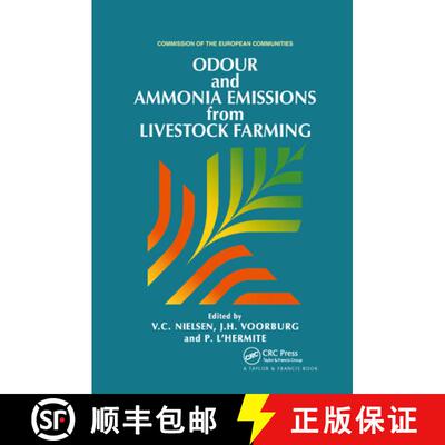 【3-4周达】精装 Odour and Ammonia Emissions from Livestock Farming [9781851667178]