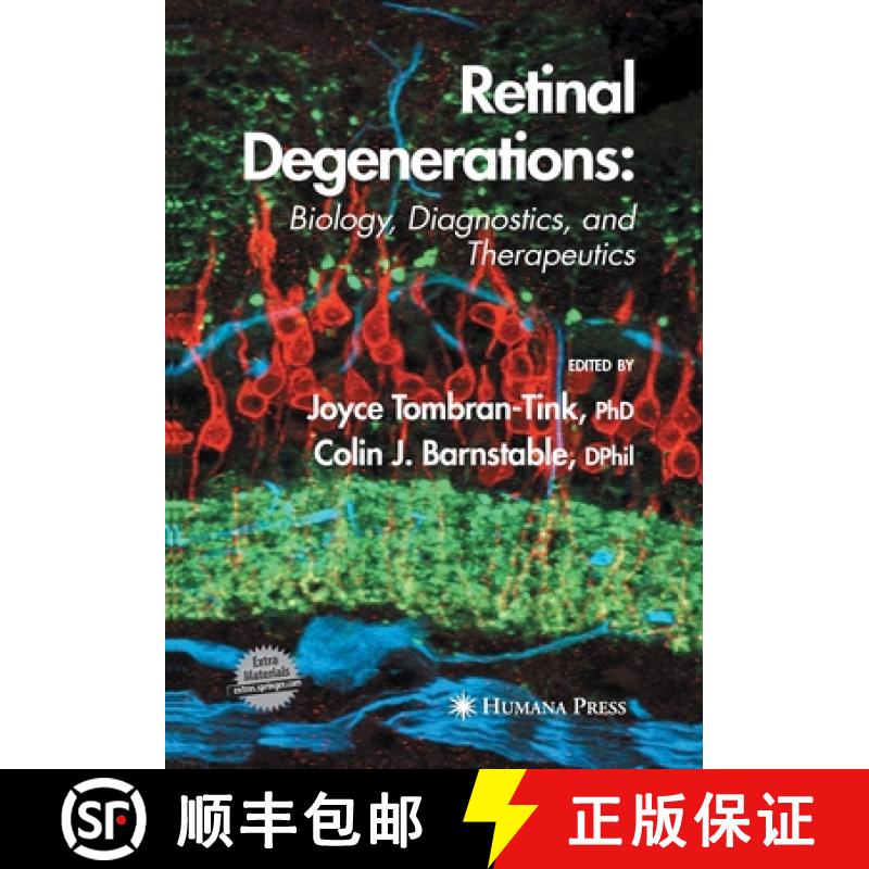 【3-4周达】Retinal Degenerations : Biology, Diagnostics, and Therapeutics [9781493960989]