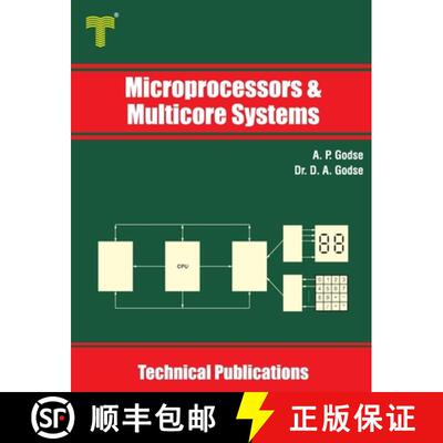 【3-4周达】Microprocessors and Multicore Systems: 8086/88, 80286, 80386, 80486 and Pentium Processors [9789333223423]