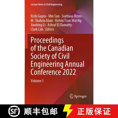 【3-4周达】Proceedings of the Canadian Society of Civil Engineering Annual Conference 2022: Volume 1 [9783031345951]