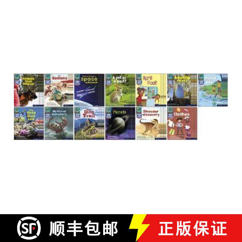 【3-4周达】Read Write Inc. Phonics Book Bag Books: Set 7 Grey: Grey Set 7 Non-fiction Book Bag Books ... [9781382000895]